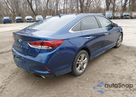 2018 Hyundai Sonata Sel from USA, damaged, VIN 5NPE34AF2JH609618